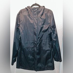 Columbia Black Rain Jacket